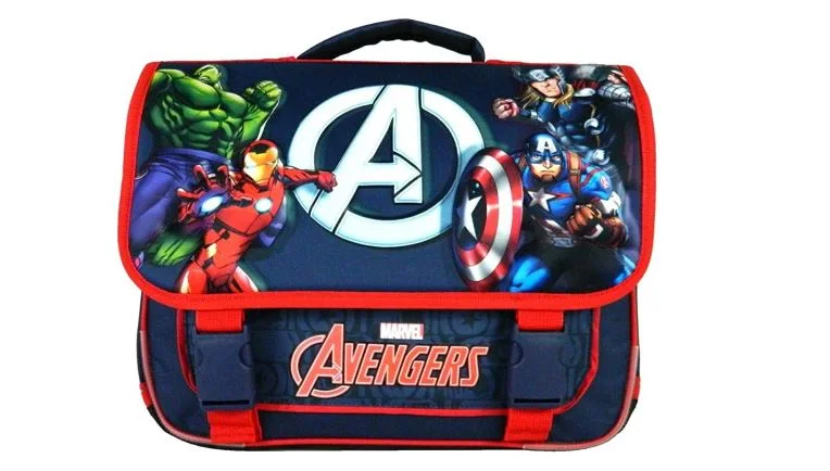 BAGTROTTER Cartable 38 cm Avengers Bleu