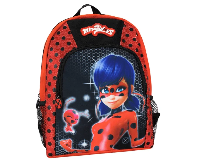 Sac maternelle pour fille à motif Miraculous multiocolore