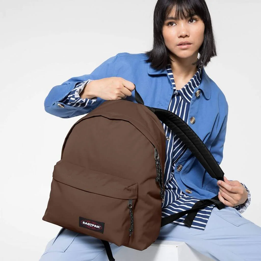 sac pour collège eastpak fille marron